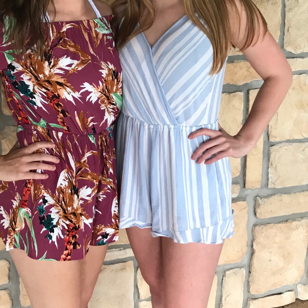 Striped Romper